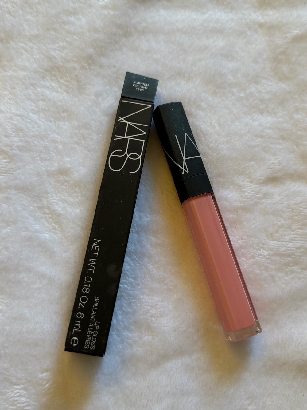 Nars lip gloss in Turkish Delight - old formula/packaging